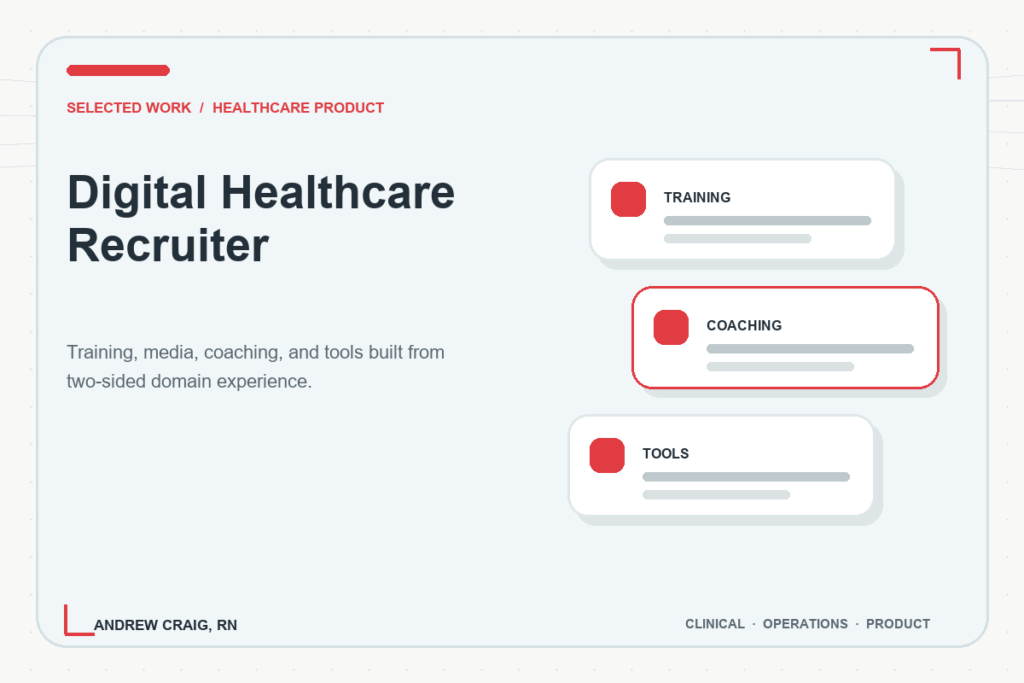 Digital Healthcare Recruiter