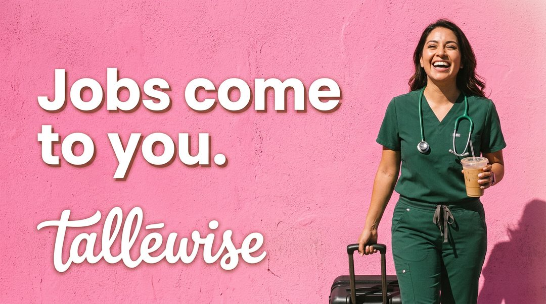 Tallewise brand and product ad