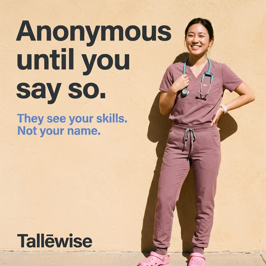 Tallewise brand and product ad